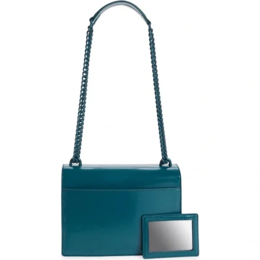 Kurt Geiger London Shoreditch Crossbody Bag Teal - Picture 4 of 10